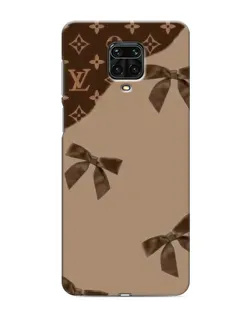 Чехол для Xiaomi Redmi Note 9 Pro с картинкой «LV — кофейный атлас»