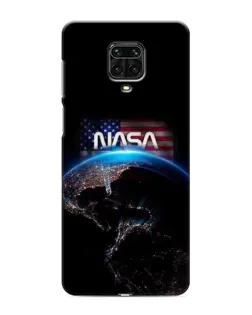 Чехол для Xiaomi Redmi Note 9 Pro с картинкой «Земля из космоса NASA»