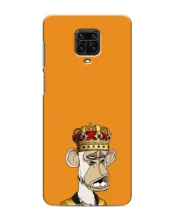 Чехол для Xiaomi Redmi Note 9 Pro с картинкой «Золотая обезьяна Bored Ape»