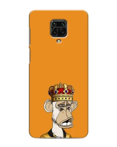 Чехол для Xiaomi Redmi Note 9 Pro с картинкой «Золотая обезьяна Bored Ape» Чехол для Xiaomi Redmi Note 9 Pro с картинкой «Золотая обезьяна Bored Ape»