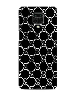 Чехол для Xiaomi Redmi Note 9 Pro с картинкой «Gucci — сетчатый паттерн»