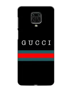 Чехол для Xiaomi Redmi Note 9 Pro с картинкой «Gucci — красный пояс»