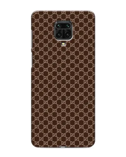 Чехол для Xiaomi Redmi Note 9 Pro с картинкой «Gucci — шоколадная сетка» Чехол для Xiaomi Redmi Note 9 Pro с картинкой «Gucci — шоколадная сетка»