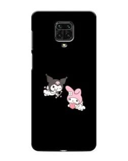 Чехол для Xiaomi Redmi Note 9 Pro с картинкой «My Melody и Kuromi» Чехол для Xiaomi Redmi Note 9 Pro с картинкой «My Melody и Kuromi»