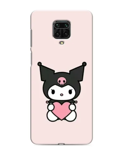 Чехол для Xiaomi Redmi Note 9 Pro с картинкой «Kuromi и сердце» Чехол для Xiaomi Redmi Note 9 Pro с картинкой «Kuromi и сердце»