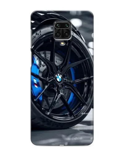 Чехол для Xiaomi Redmi Note 9 Pro с картинкой «Колесо BMW вблизи» Чехол для Xiaomi Redmi Note 9 Pro с картинкой «Колесо BMW вблизи»