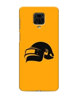 Чехол для Xiaomi Redmi Note 9 Pro с картинкой «PUBG — золотой шлем»