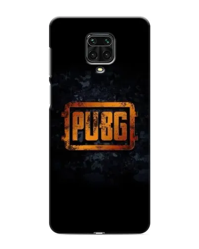 Чехол для Xiaomi Redmi Note 9 Pro с картинкой «PUBG — золотой логотип»