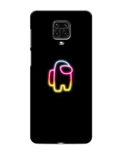 Чехол для Xiaomi Redmi Note 9 Pro с картинкой «Among Us градиент»