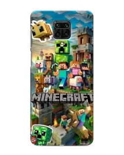 Чехол для Xiaomi Redmi Note 9 Pro с картинкой «Замок Minecraft» Чехол для Xiaomi Redmi Note 9 Pro с картинкой «Замок Minecraft»