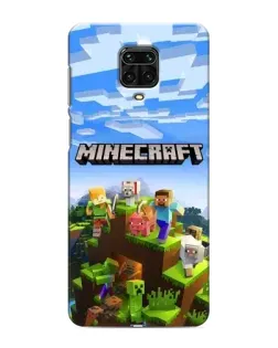 Чохол для Xiaomi Redmi Note 9 Pro з картинкою «Minecraft класичний світ» Чохол для Xiaomi Redmi Note 9 Pro з картинкою «Minecraft класичний світ»