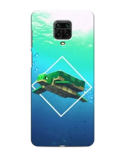 Чехол для Xiaomi Redmi Note 9 Pro с картинкой «Черепаха Minecraft» Чехол для Xiaomi Redmi Note 9 Pro с картинкой «Черепаха Minecraft»