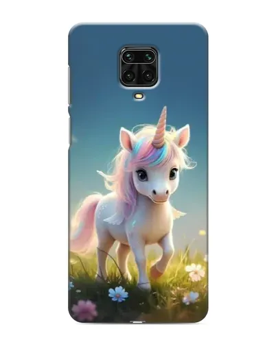 Чехол для Xiaomi Redmi Note 9 Pro с картинкой «Единорог на поляне» Чехол для Xiaomi Redmi Note 9 Pro с картинкой «Единорог на поляне»