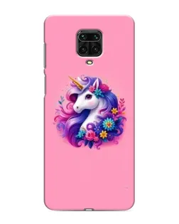 Чехол для Xiaomi Redmi Note 9 Pro с картинкой «Сказочный единорог»