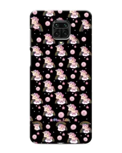 Чехол для Xiaomi Redmi Note 9 Pro с картинкой «Magic Unicorn паттерн»