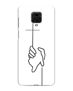 Чехол для Xiaomi Redmi Note 9 Pro с картинкой «Рука держит» Чехол для Xiaomi Redmi Note 9 Pro с картинкой «Рука держит»