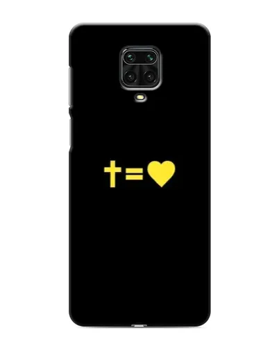 Чехол для Xiaomi Redmi Note 9 Pro с картинкой «Сердце и Крест» Чехол для Xiaomi Redmi Note 9 Pro с картинкой «Сердце и Крест»