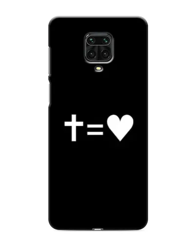 Чехол для Xiaomi Redmi Note 9 Pro с картинкой «Крест и Сердце» Чехол для Xiaomi Redmi Note 9 Pro с картинкой «Крест и Сердце»