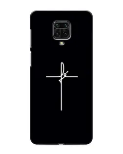 Чехол для Xiaomi Redmi Note 9 Pro с картинкой «Тонкий крест» Чехол для Xiaomi Redmi Note 9 Pro с картинкой «Тонкий крест»