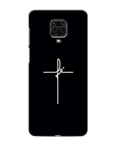 Чехол для Xiaomi Redmi Note 9 Pro с картинкой «Тонкий крест» Чехол для Xiaomi Redmi Note 9 Pro с картинкой «Тонкий крест»