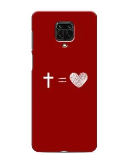 Чехол для Xiaomi Redmi Note 9 Pro с картинкой «Уравнение любви» Чехол для Xiaomi Redmi Note 9 Pro с картинкой «Уравнение любви»