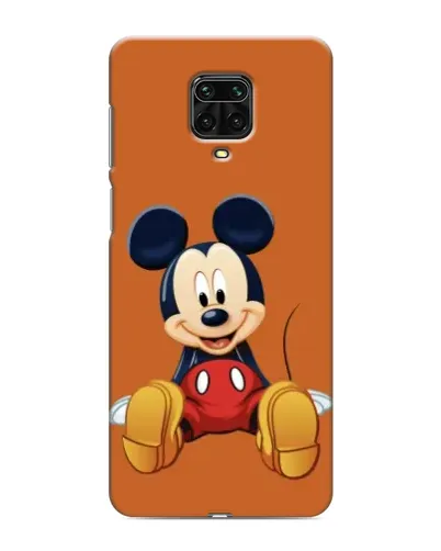 Чехол для Xiaomi Redmi Note 9 Pro с картинкой «Микки отдыхает»