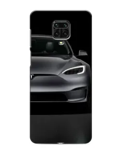 Чехол для Xiaomi Redmi Note 9 Pro с картинкой «Tesla Model S Look»
