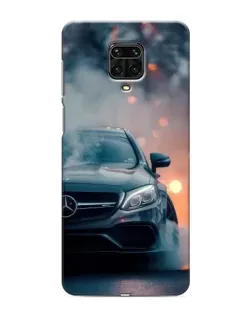 Чехол для Xiaomi Redmi Note 9 Pro с картинкой «Mercedes — ночной город»