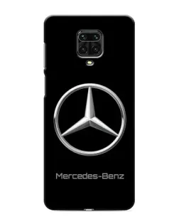 Чехол для Xiaomi Redmi Note 9 Pro с картинкой «Mercedes Silver Logo»