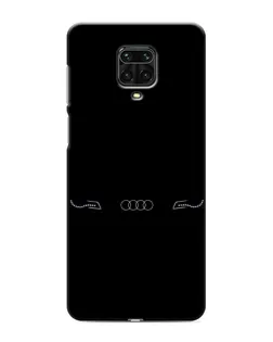 Чохол для Xiaomi Redmi Note 9 Pro з картинкою «Audi — світловий підпис» Чохол для Xiaomi Redmi Note 9 Pro з картинкою «Audi — світловий підпис»