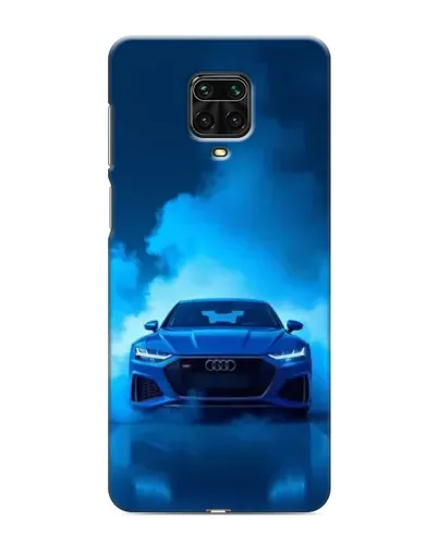 Чехол для Xiaomi Redmi Note 9 Pro с картинкой «Audi — голубая энергия» Чехол для Xiaomi Redmi Note 9 Pro с картинкой «Audi — голубая энергия»