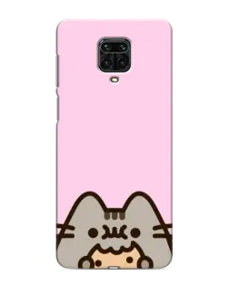 Чехол для Xiaomi Redmi Note 9 Pro с картинкой «Pusheen и печенье»