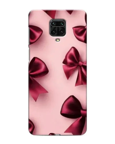 Чехол для Xiaomi Redmi Note 9 Pro с картинкой «Бордовый атлас»