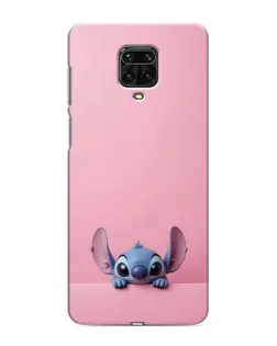 Чехол для Xiaomi Redmi Note 9 Pro с картинкой «Stitch выглядывает»