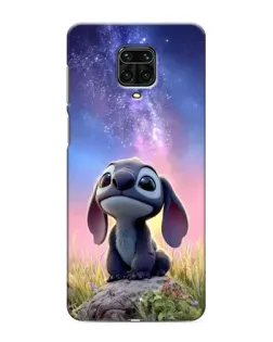 Чехол для Xiaomi Redmi Note 9 Pro с картинкой «Стич на рассвете»
