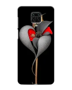 Чехол для Xiaomi Redmi Note 9 Pro с картинкой «Серебряный фантазийный цветок» Чехол для Xiaomi Redmi Note 9 Pro с картинкой «Серебряный фантазийный цветок»