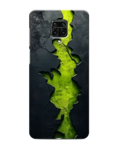 Чехол для Xiaomi Redmi Note 9 Pro с картинкой «Салатовый разлом скалы» Чехол для Xiaomi Redmi Note 9 Pro с картинкой «Салатовый разлом скалы»