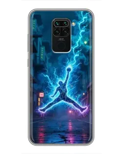 Чехол для Xiaomi Redmi Note 9 с картинкой «Jordan Gold Jumpman» Чехол для Xiaomi Redmi Note 9 с картинкой «Jordan Gold Jumpman»