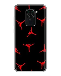 Чехол для Xiaomi Redmi Note 9 с картинкой «Jordan Red Pattern» Чехол для Xiaomi Redmi Note 9 с картинкой «Jordan Red Pattern»
