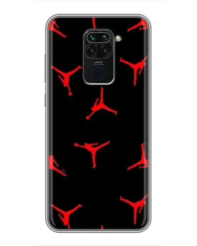 Чохол для Xiaomi Redmi Note 9 з картинкою «Jordan Red Pattern» Чохол для Xiaomi Redmi Note 9 з картинкою «Jordan Red Pattern»
