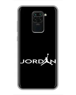 Чохол для Xiaomi Redmi Note 9 з картинкою «Jordan White Logo» Чохол для Xiaomi Redmi Note 9 з картинкою «Jordan White Logo»