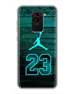 Чохол для Xiaomi Redmi Note 9 з картинкою «Jordan Cyan 23» Чохол для Xiaomi Redmi Note 9 з картинкою «Jordan Cyan 23»