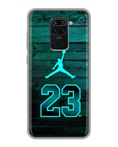 Чохол для Xiaomi Redmi Note 9 з картинкою «Jordan Cyan 23» Чохол для Xiaomi Redmi Note 9 з картинкою «Jordan Cyan 23»