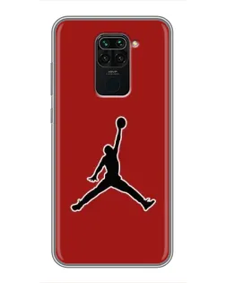 Чохол для Xiaomi Redmi Note 9 з картинкою «Jordan Red Back» Чохол для Xiaomi Redmi Note 9 з картинкою «Jordan Red Back»