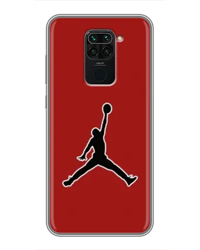 Чохол для Xiaomi Redmi Note 9 з картинкою «Jordan Red Back» Чохол для Xiaomi Redmi Note 9 з картинкою «Jordan Red Back»
