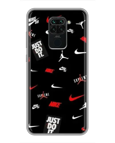 Чохол для Xiaomi Redmi Note 9 з картинкою «Nike Mix Pattern» Чохол для Xiaomi Redmi Note 9 з картинкою «Nike Mix Pattern»