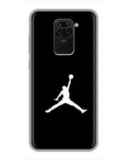 Чохол для Xiaomi Redmi Note 9 з картинкою «Jordan Silhouette» Чохол для Xiaomi Redmi Note 9 з картинкою «Jordan Silhouette»