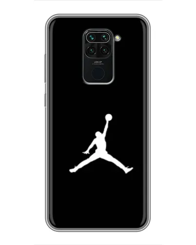 Чохол для Xiaomi Redmi Note 9 з картинкою «Jordan Silhouette» Чохол для Xiaomi Redmi Note 9 з картинкою «Jordan Silhouette»