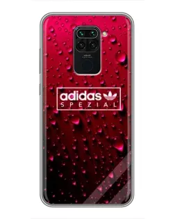 Чехол для Xiaomi Redmi Note 9 с картинкой «Adidas Gold Marble»