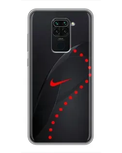 Чехол для Xiaomi Redmi Note 9 с картинкой «Абстрактный дизайн Nike» Чехол для Xiaomi Redmi Note 9 с картинкой «Абстрактный дизайн Nike»
